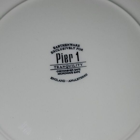 Pier 1 Imports Tranquility Dinner Plate - Picture 3 of 3